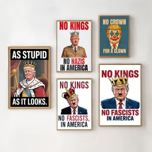 As Stupid As It Looks Resist Protest Sign Poster  Printable, Anti-Trump No Kings Poster, Political Activist Rally, No Kings In America Protest