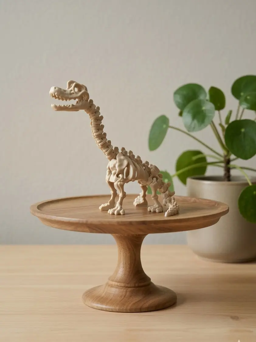 Flexi Dino Articulated Fidget Toy - 3D Printed Baby Dinosaur Dragon - Cute Sensory Desk Toy for Kids & Adults - Dino Lover Gift - Multiple Colors, No Assembly