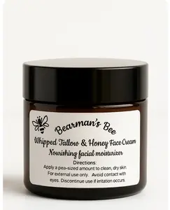 Bearman's Bee Whipped Tallow & Honey Face Cream