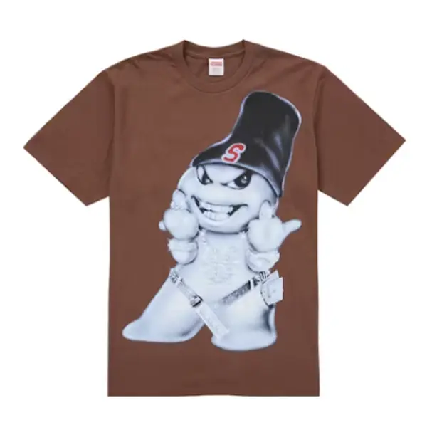 Supreme Snowman Tee Brown - XXL Supreme Snowman Tee Brown - XXL