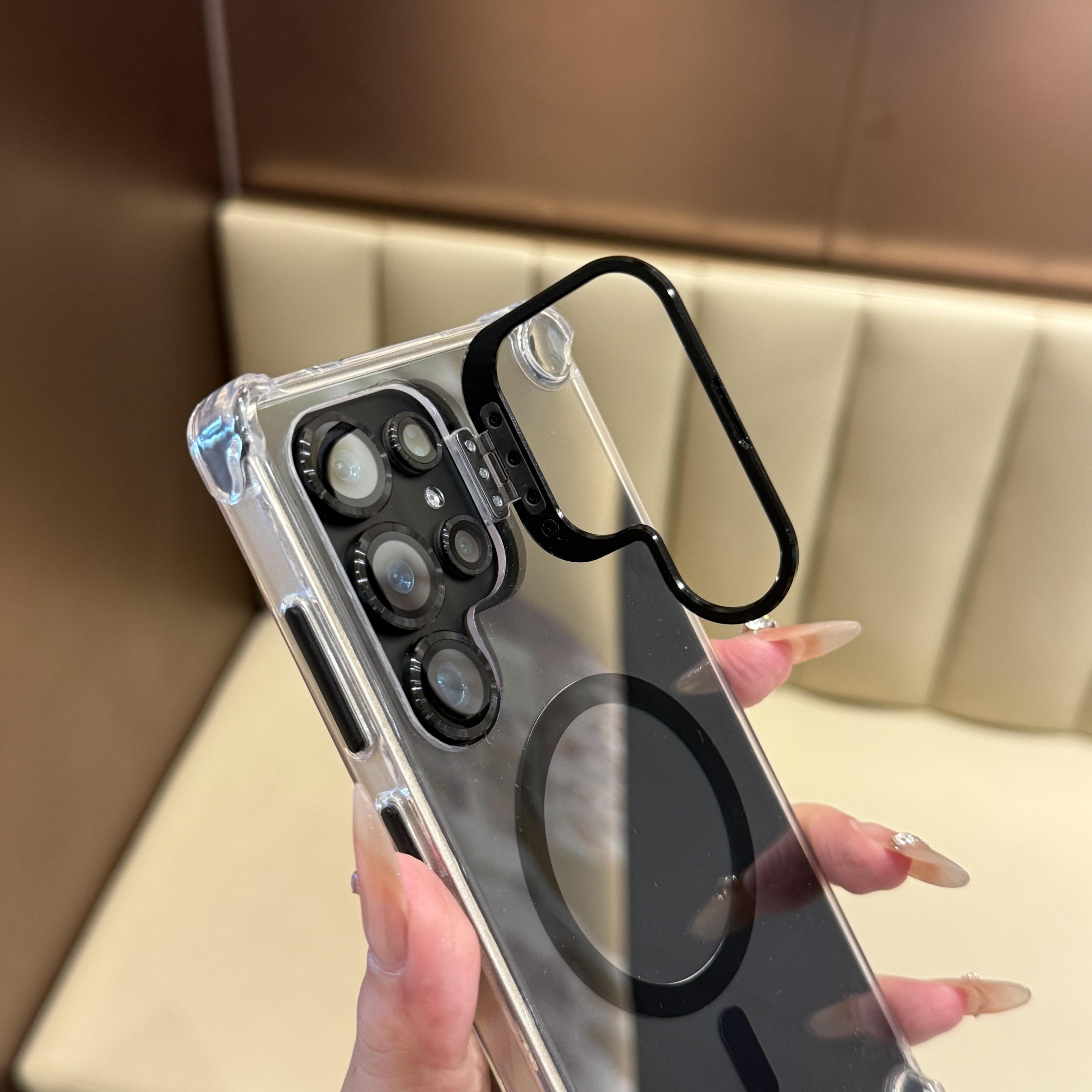 Samsung galaxy Shockproof Corners & Camera Lens Protector & Stand Protection Phone Cases for Samsung Galaxy S25 S24 S23 Plus Ultra MagSafe Accessories Samsung galaxy Shockproof Corners & Camera Lens Protector & Stand Protection Phone Cases for Samsung Galaxy S25 S24 S23 Plus Ultra MagSafe Accessories