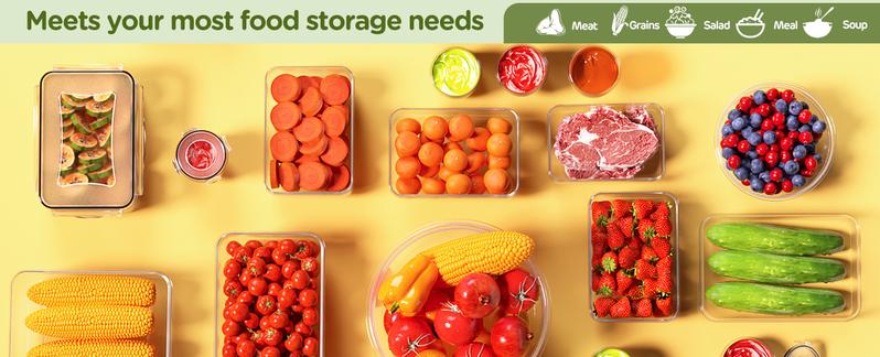 40Pcs Food Storage Containers with Lids Airtight 20 Lids 20 Containers Kitchen Organization Meal Prep Containers with Labels Marker Pen Fridge Organizer Stackable Plastic 40Pcs Food Storage Containers with Lids Airtight 20 Lids 20 Containers Kitchen Organization Meal Prep Containers with Labels Marker Pen Fridge Organizer Stackable Plastic