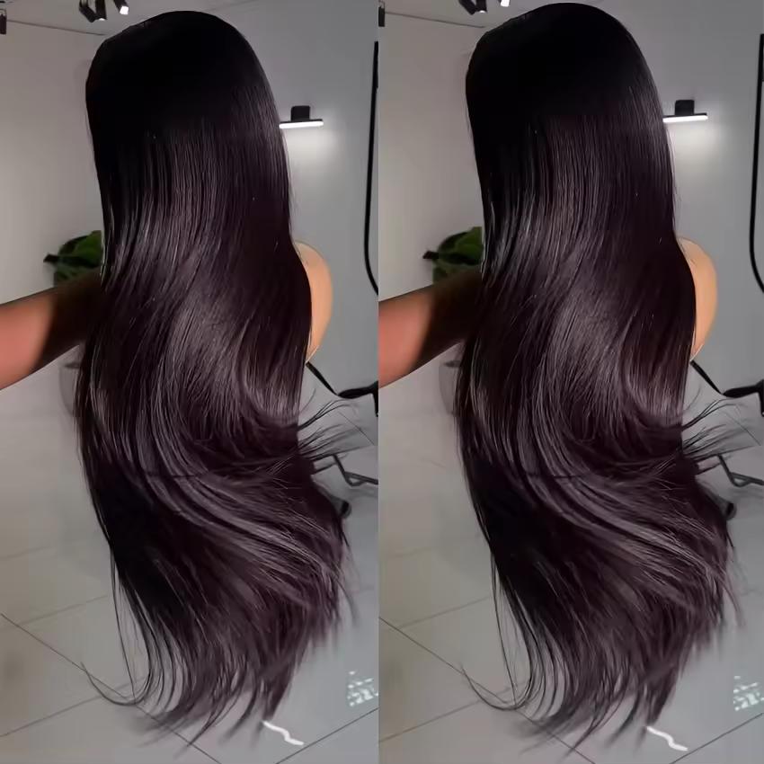 34 36 Inch 180 Density Bone Straight Hd Lace Frontal Wig 13X6 Pre Plucked Natural Hairline Brazilian 13X4 Lace Front Human Hair Wigs For Women