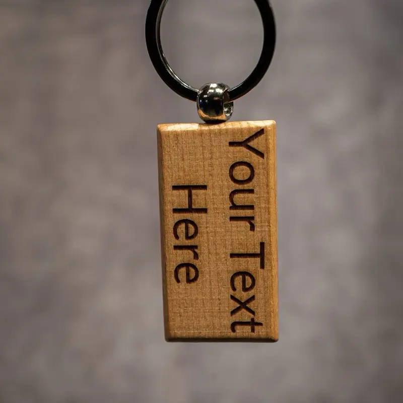 Personalized Keychain – Custom Engraved Key Ring