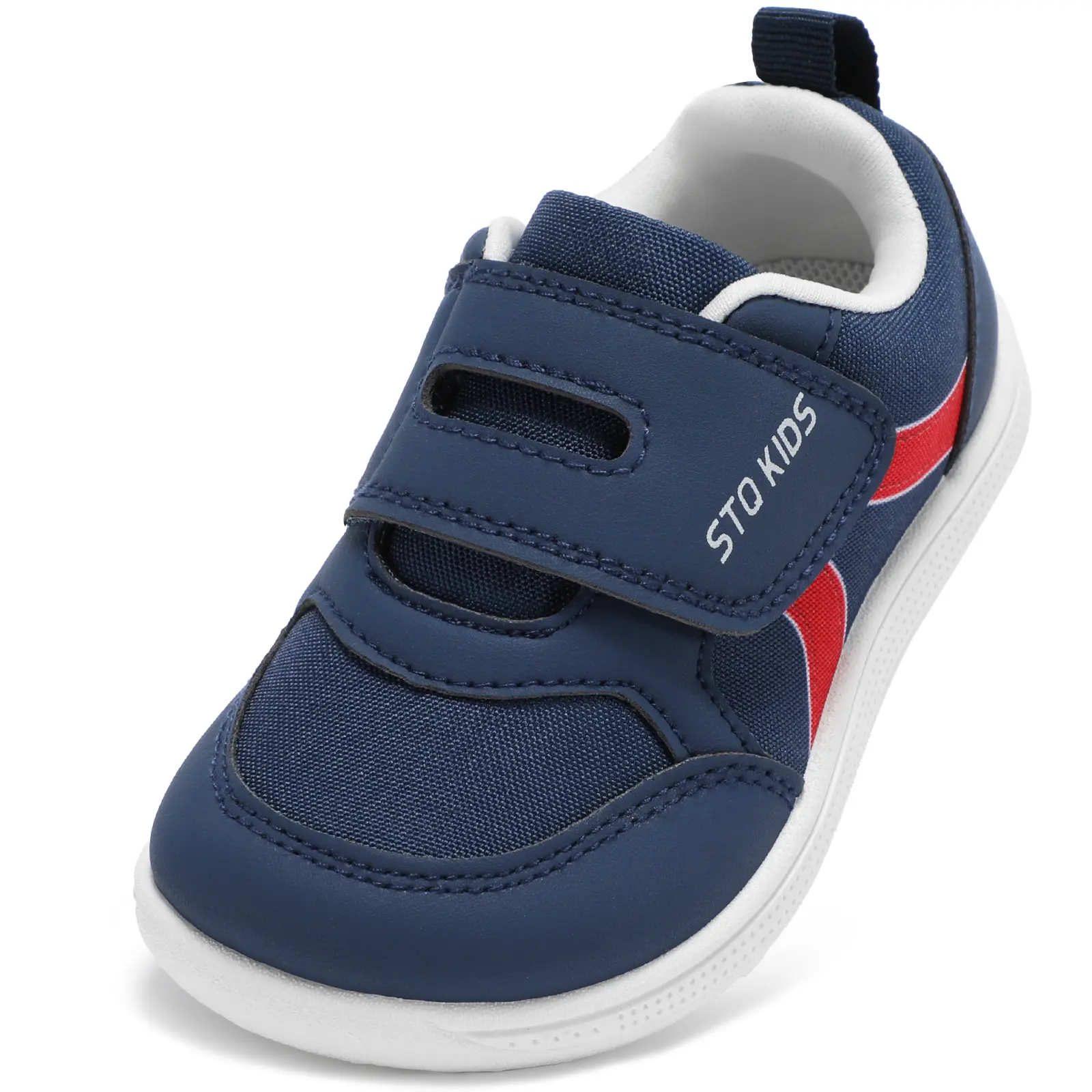 STQ KIDS Toddler Wide Toe Box Shoes Barefoot Boys Girls Sneakers Preschool | Non Slip Sole, Flexible, First Walking Baby Shoe, Kids, Lightweight, Soft, Comfortable, Tennis, Running, Outdoor Activities,shoes for back to school,back to school shoes