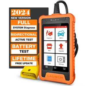 LAUNCH Creader Elite for Honda Acura OBD2 Scanner, Full System Bi-Directional Diagnostic Scan Tool, Full Reset Code Reader, AUTO VIN, Battery Registration, Injector Coding, Lifetime F-Ree Update