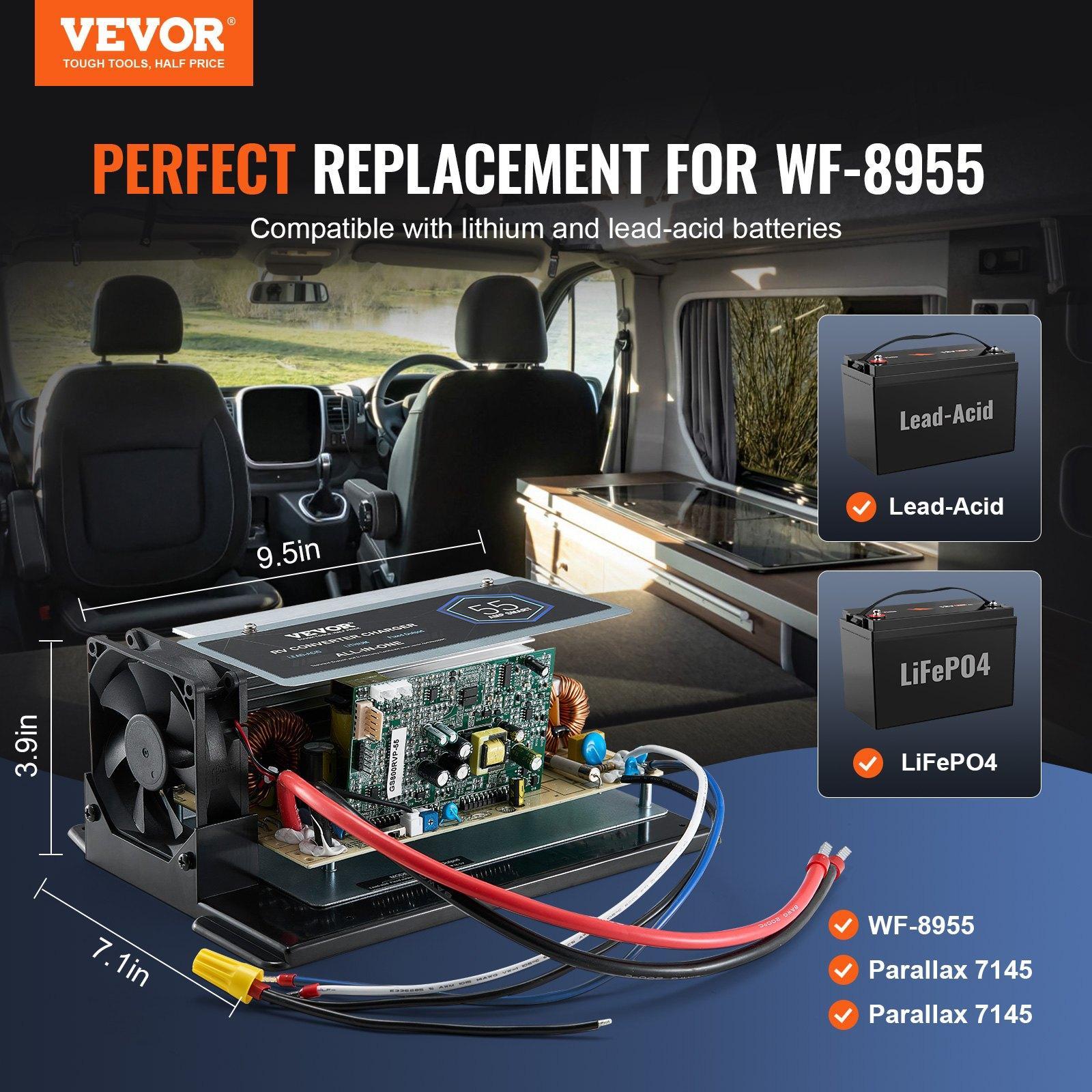 VEVOR Diesel Air Heater All-in-one 12V 8KW Bluetooth App LCD for Car RV Indoors furnace warmer