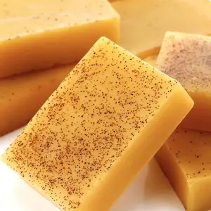Turmeric Soap, Lemon Soap, Kojic Acid Soap, Ginger Handmade Cold Process Soap, for Bathing and Facial Cleansing，Face Cleansing Soap, Turmeric Face and Body Soap