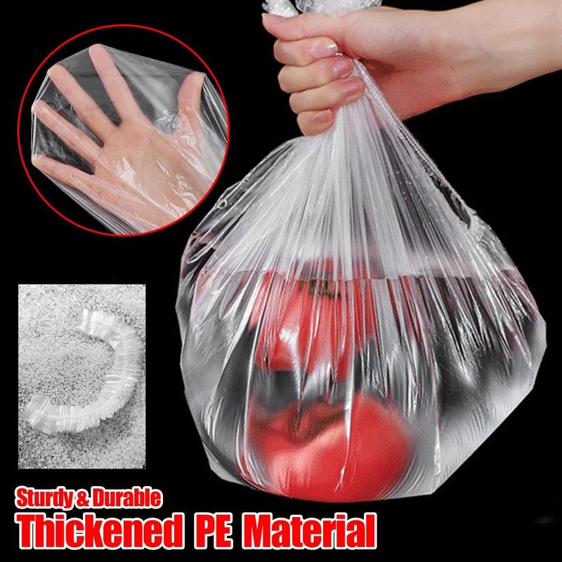 50 Counts Clear Disposable Dust Cover, Dustproof with Elastic for Air Fryer, Blender, Oven, Pressure Cooker, Coffee Maker,  Toaster, Slow Cooker Accessories cloth durable, Thickened Appliance Dust Covers for Kitchen Household Furniture, Practical