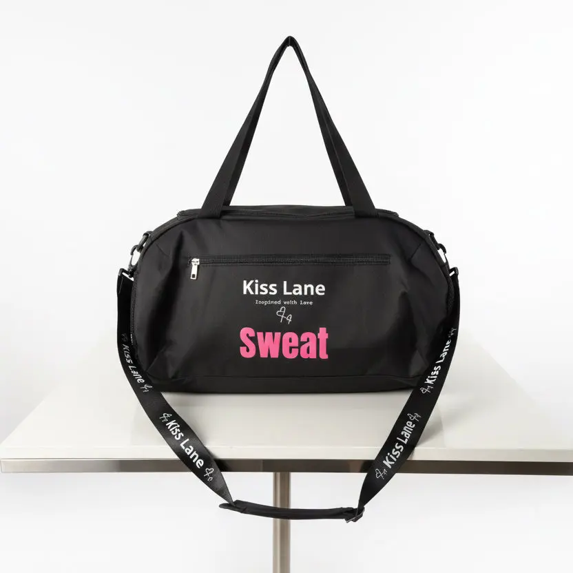 Kiss Lane Sporty Chic Gym Duffel Bag for Adults - Durable, Lightweight All-Season Fitness & Travel Bag with Comfortable Top Carry Handles, Handle, Zipper, With Handle