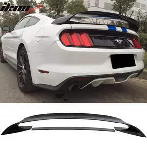 Rear Spoiler for Ford Mustang 2015-2023 GT350R Style Glossy Black ABS