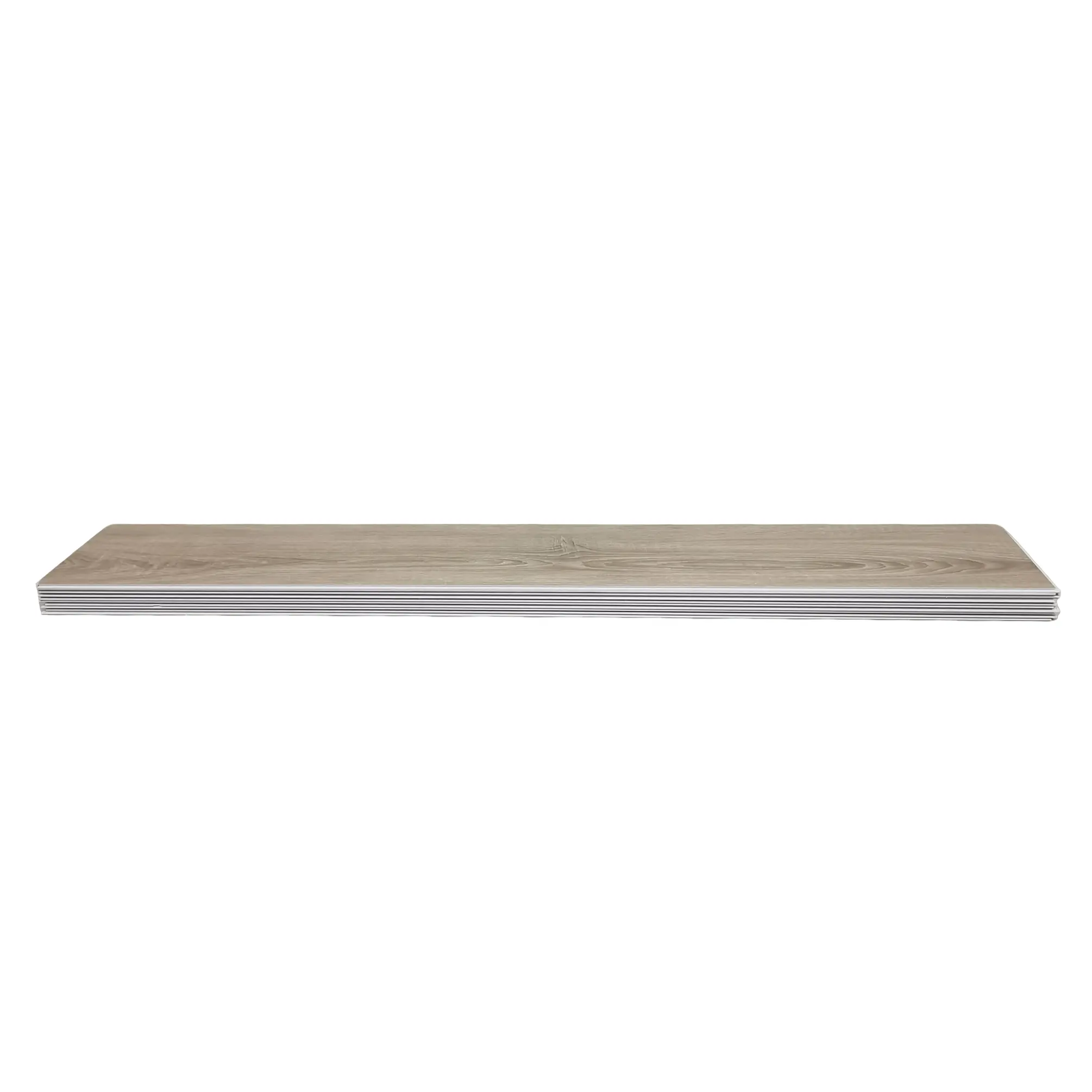 FixtureDisplays® 10PK 48" X 7" Wood-Look Planks Luxury Chiselled Wood Grain Vinyl Flooring Tiles Interlocking Flooring  23 Square Feet Make to Order 90 Days Lead Time 117TUPELOVINYL FLOORING-10PK