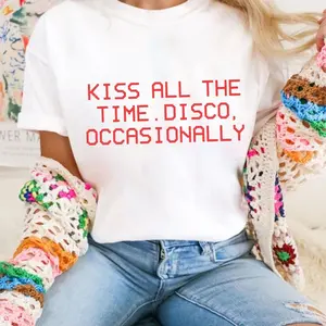 Kiss All The Time. Disco Occasionally Unisex Tshirt, Harry Album Merch Tour Concert Sweatshirt Or Hoodie, Unisex Sweater Pullover Tee