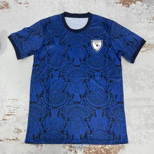 2025 Guatemala Pre-match Short Sleeve Jersey National Team Soccer Jersey Fans Version