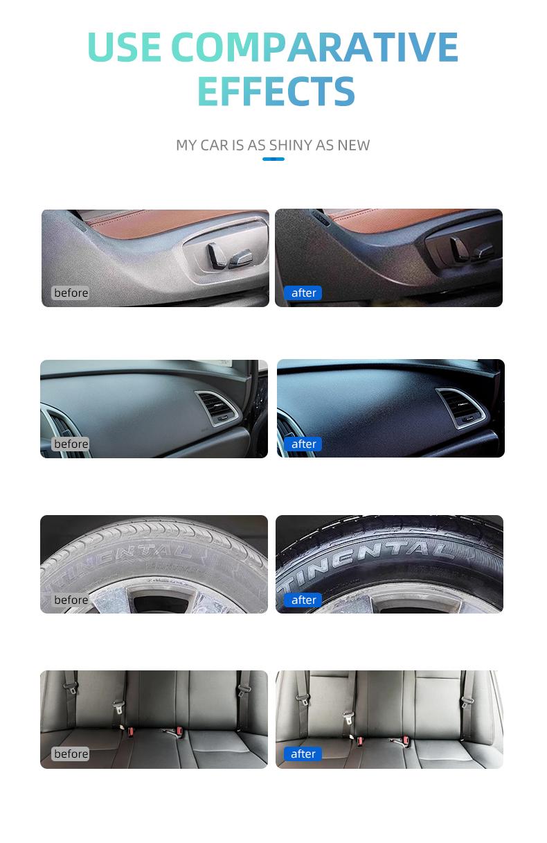 QIFOR Waterless Spray Wax: Ultimate Protection for Rubber and Plastic Surfaces Automotive Interior Detailer and Protector, Leather Cleaner, Quick Detailer, Car Care, Long-Lasting Protective Shine Ceramic Coating QIFOR Waterless Spray Wax: Ultimate Protection for Rubber and Plastic Surfaces Automotive Interior Detailer and Protector, Leather Cleaner, Quick Detailer, Car Care, Long-Lasting Protective Shine Ceramic Coating