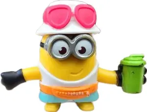 3D Printed Cute  Cartoon Figure – Mini Collectible Desk Toy | Handcrafted Display Figure Minions Action Figure Kevin Figures