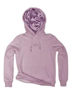 Lavender Thick Satin Lined Hoodie