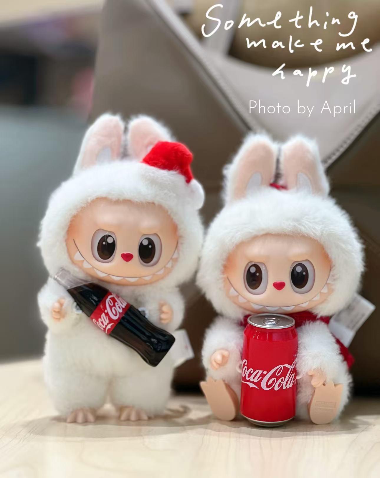 THE MONSTERS Coca-Cola Series Vinyl Face Blind Box Keychain Collectible