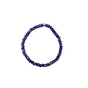 Purple Chalcedony Mini 3mm Bracelet