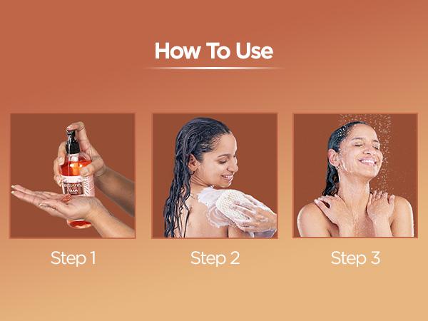 BellaVita Luxury’s Glam Woman Body Wash | Fruity Floral Shower Gel | Gently Cleanses, Softens & Refreshes with Aloe Vera | 500ml