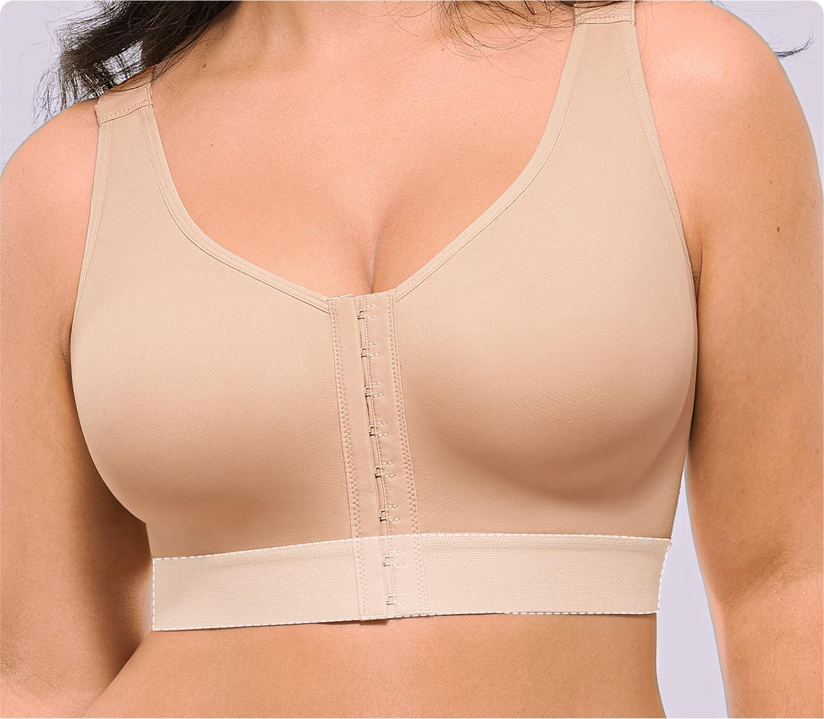 Shapellx Shapewearwithbra Bare Essentials AirSlim Unlined Wireless Back Support Bra