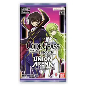 Union Arena Card Game Booster Pack Code Geass: Lelouch of The Rebellion (UE04BT)