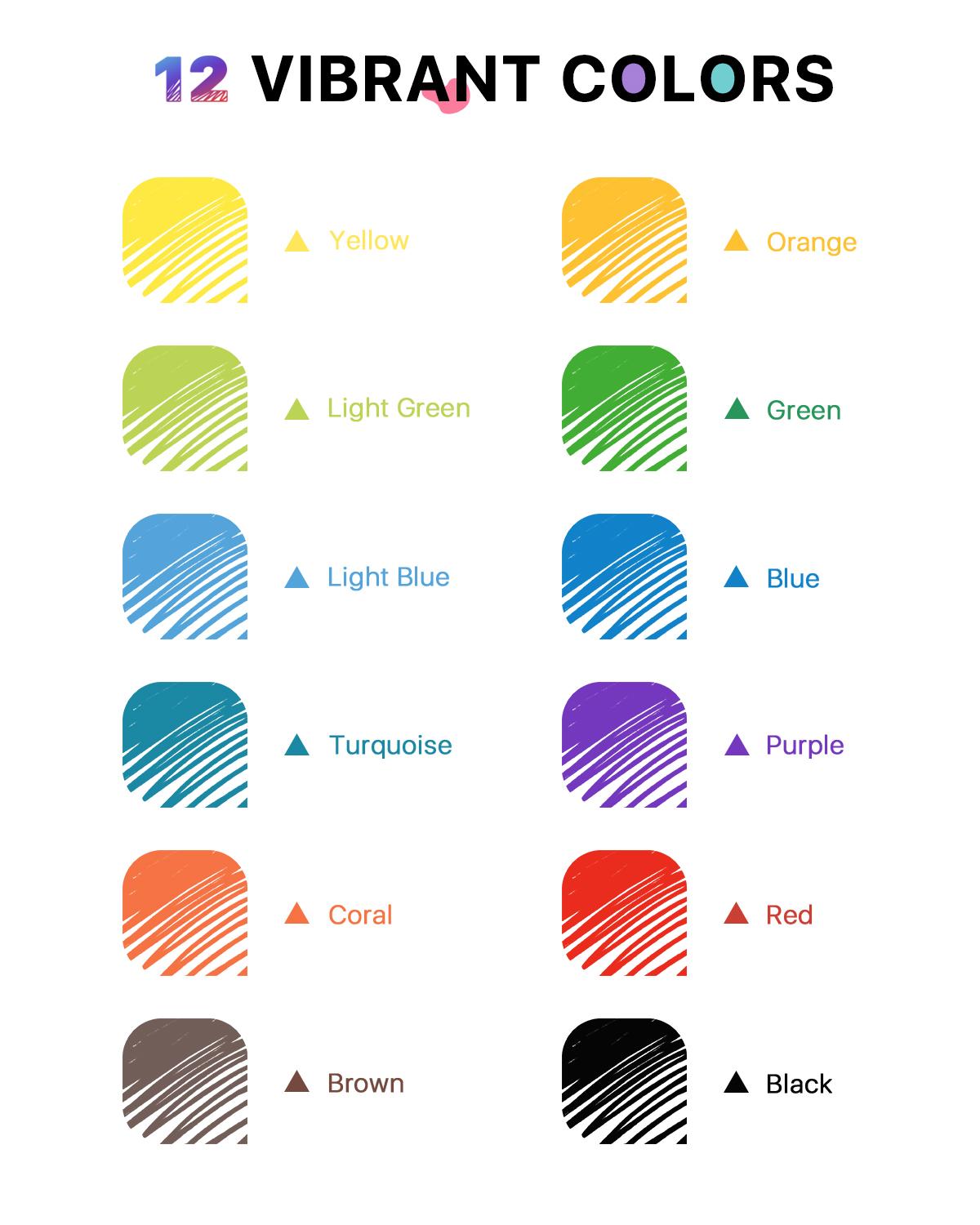 Four Candies Erasable Gel Pens, 12/18/24 Colors Retractable Fine Point 0.7mm Erasable Pens with Eraser for Everyday Use & Educational Purposes, for planner, students, teachers, nurses and artists, magical pen