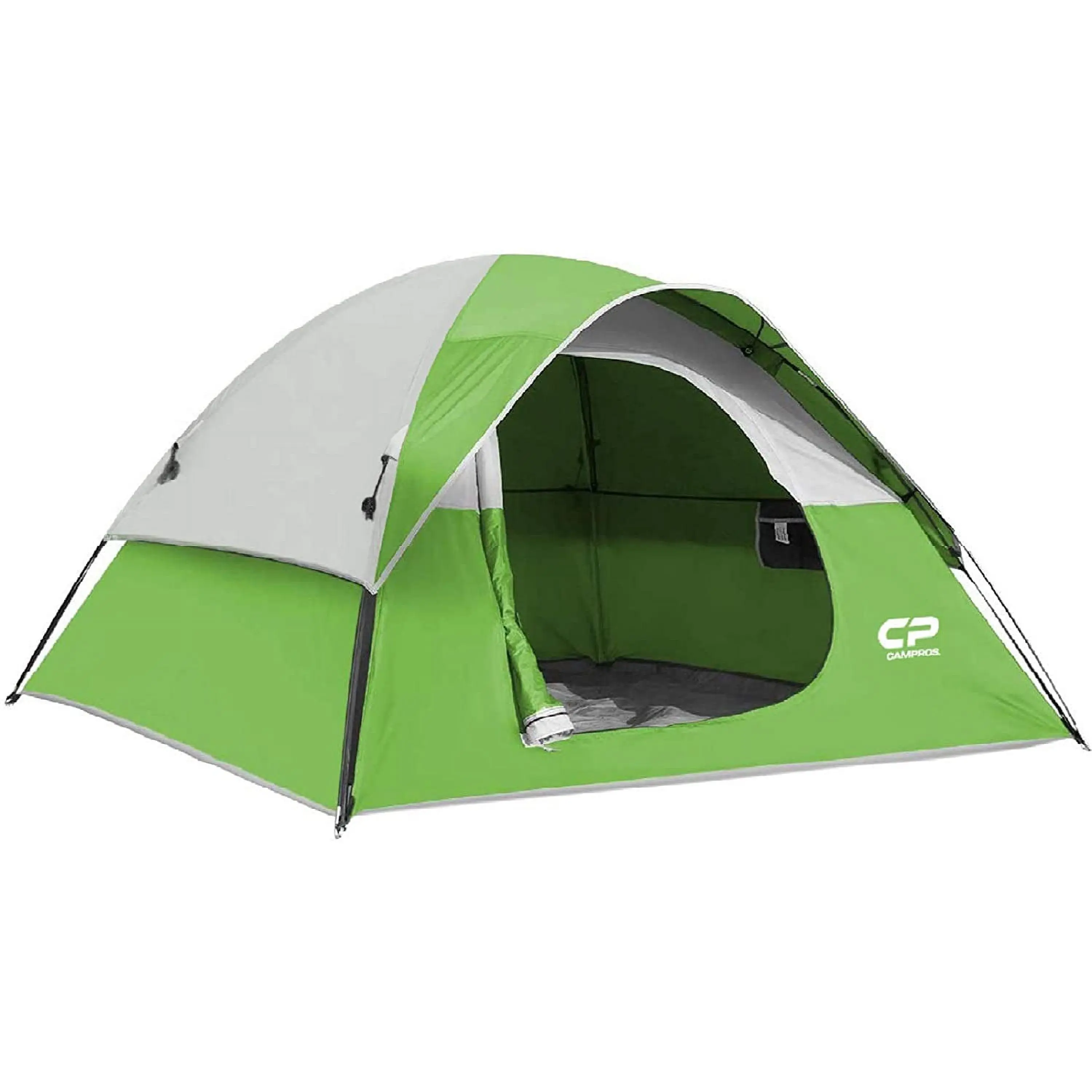CAMPROS 3 Person Camping Tent Dome Tents Waterproof Windproof Backpacking Tent for Outdoor Hiking Beach