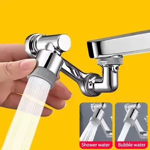 360 Rotating Faucet Extender Splash Free Sink Adapter for Kitchens & Bathrooms Quick Install Durable Lightweight Design