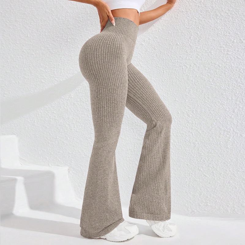 Ribbed Leggings for Women High Waisted Tummy Control Flare Leggings Stretch Soft Yoga Pants Butt Lifting bell bottom sweatpants Ribbed Leggings for Women High Waisted Tummy Control Flare Leggings Stretch Soft Yoga Pants Butt Lifting bell bottom sweatpants
