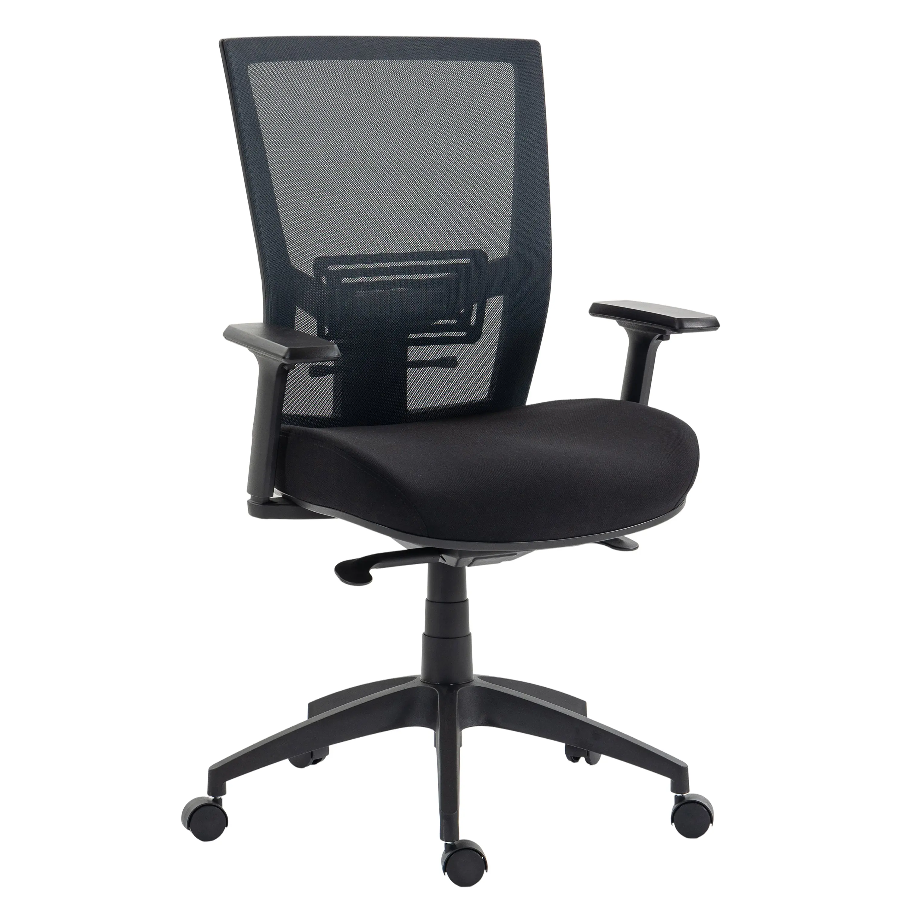 JASPER J ADVANCE AIR PLUS 2 Upgraded High Back Ergonomic Desk Chair - Charcoal, AFRDI Certified (Meets NZ & Australian Standards), Breathable Mesh Fabric Back, Armrests, Modern Design for Commercial Offices & Work From Home Setup