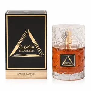 Klamath Cologne for Men 3.4oz/100ml Eau de Parfum Caramel Vanilla Spicy Woody Fragrance Oriental Spray for Daily Use