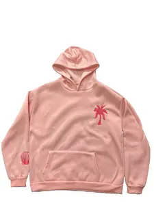 Trendy women's pullover hoodie, sweatshirt with unique graphic print, loose-fitting hooded sweatshirt, new arrival for spring and autumn, American fashion style, versatile and stylish.