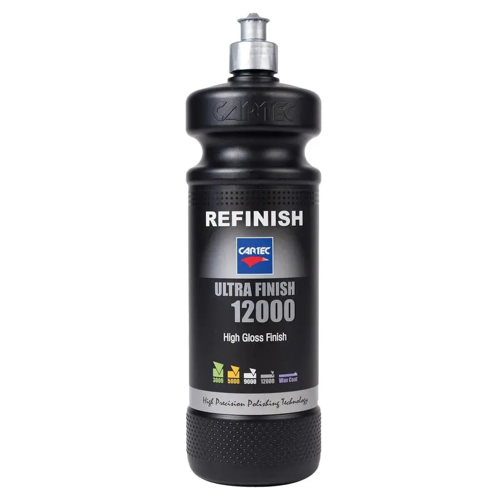 CARTEC Ultra Finish 12000 Car Detailing Final Polish, Bodyshop Safe Formula for High Gloss & Hologram Removal