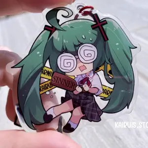 Miku Acrylic Keychains 2.5" [Rotten Girl]