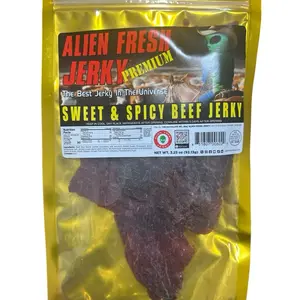 Alien Fresh Jerky Sweet & Spicy 3.25 oz