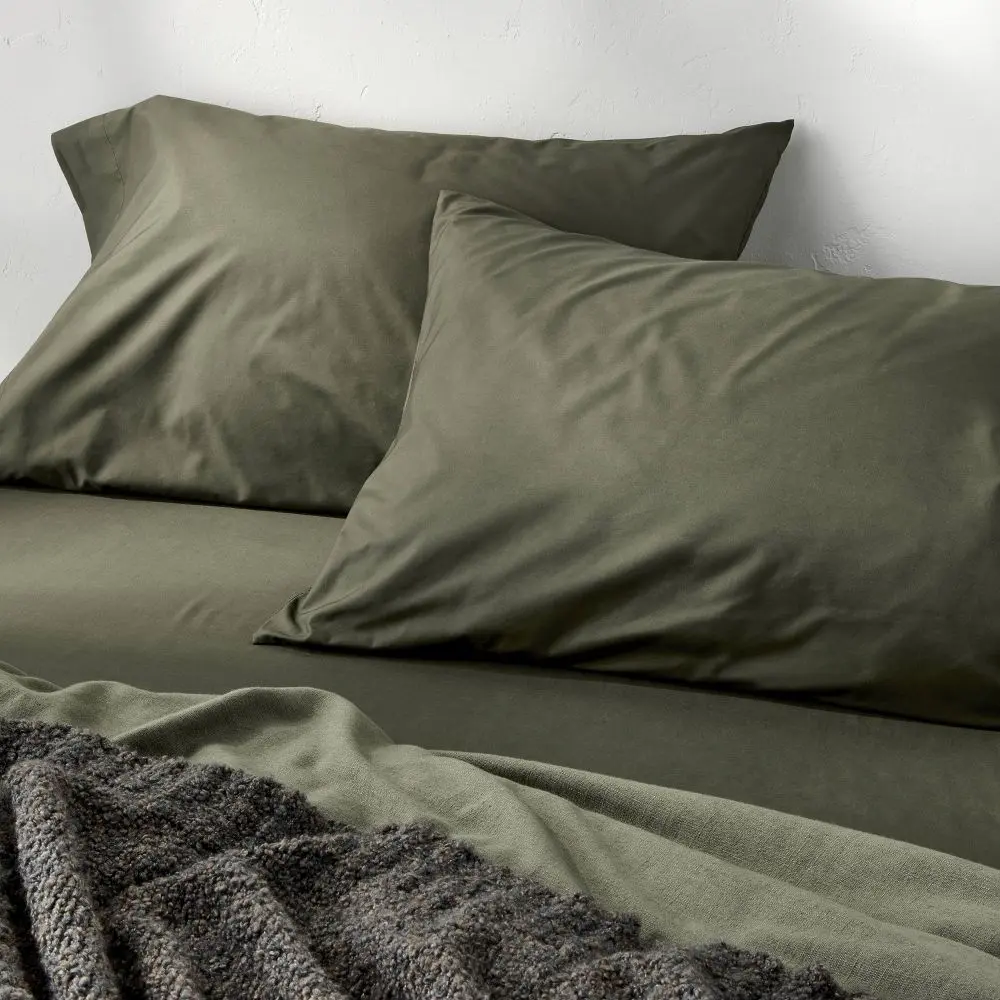 400 Thread Count Percale Pillowcases - Casaluna