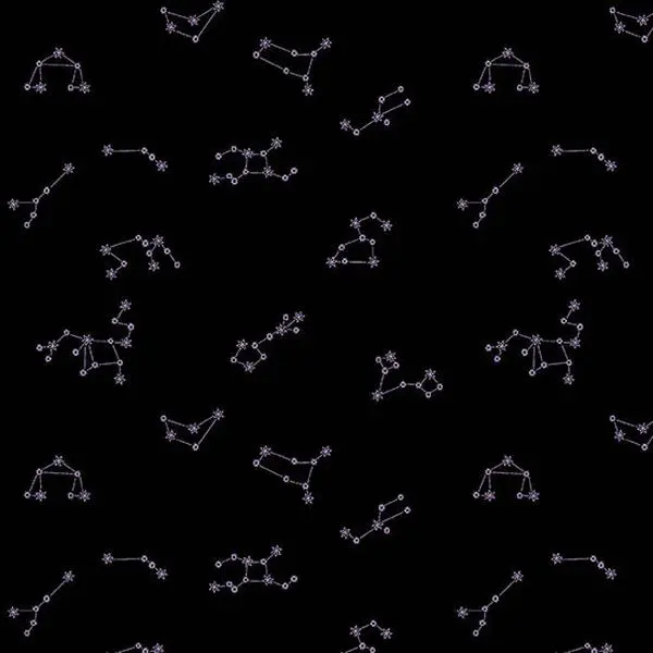 Astrologika Constellation Night by Eye Candy Quilts, 1/2 yard