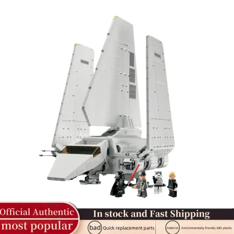 2503PCS Space Empire Shuttle White Space Shuttle Big White Goose Model Building Kits, Block Kit, Buildable Blocks Kit Compatible with 10212 Space Transport Machine Desktop Decoration Children's DIY Education STEAM Toys Christmas Gifts