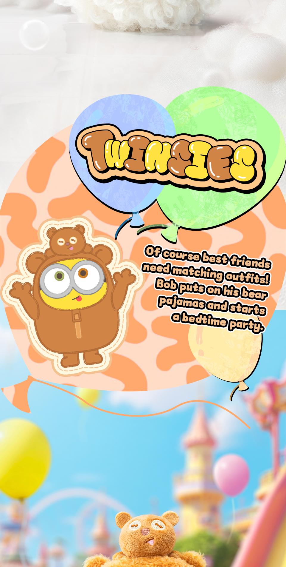 52TOYS Bob & Tim – Best Buddies Forever Series Vinyl Plush Keychain Blind Box Kawaii Creative Gift Room Decor Desktop Decoration Gift for  Birthday Party