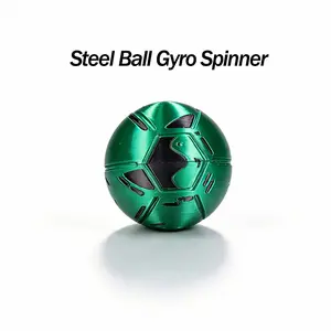Steel Ball Gyro Spinner – 3D Printed Metallic Fidget Toy Steel Ball Gyro Spinner – 3D Printed Metallic Fidget Toy