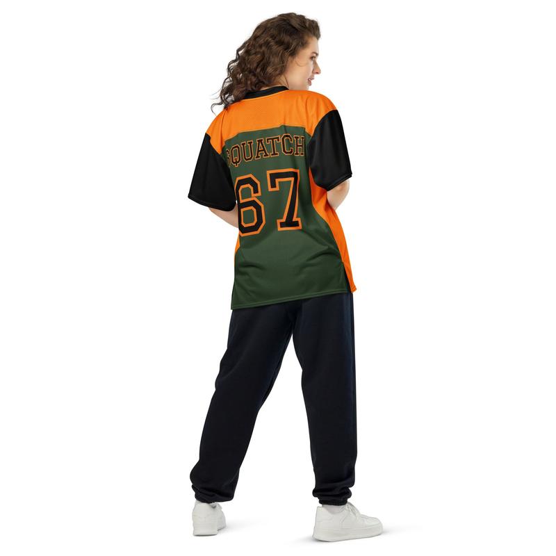 Zombie Squatch American Football Halloween Jersey