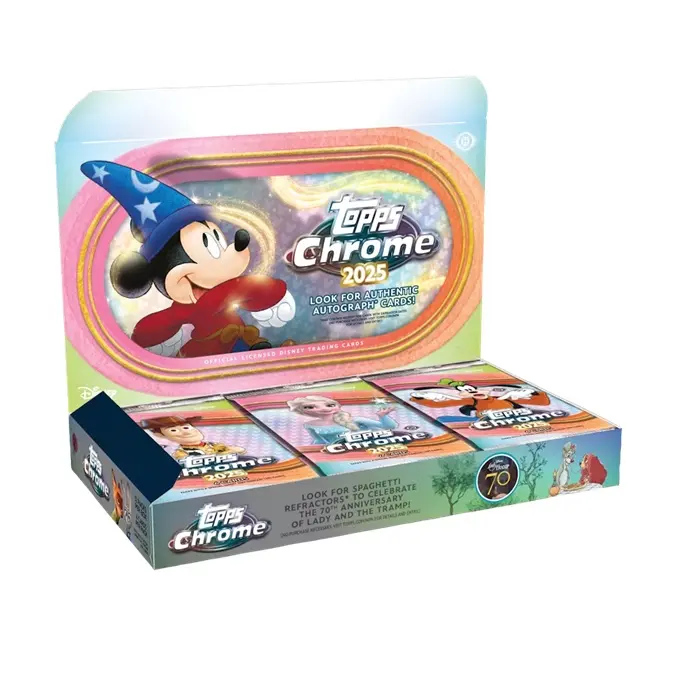 2025 Topps Chrome Disney - Hobby Box - Trading Cards