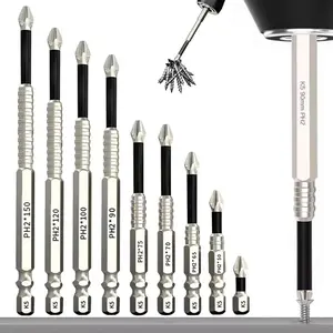 K5 High Magnetic Screwdriver Drill Bit Set,Impact Resistant Non Slip Bit,Upgrade Strong Magnetic Durability Screwdriver Set,Home Goods Cordless Tool