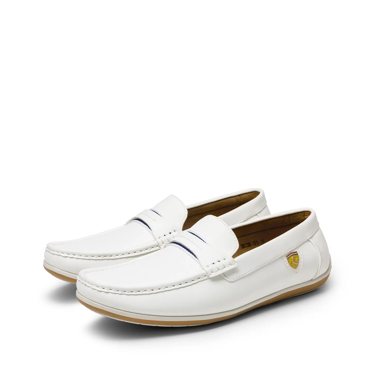 【BRUNO MARC Anniversary】 Men's Faux Leather Low-Profile Slip-On Loafers - Comfortable, Classical, Effortless Style Moccasin Driver Footwear, Comfortable Loafers, Classical Style Loafers sohochic