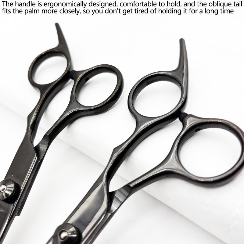 Hairdressing Scissors Kit, 6.7 inches Proefessional Haircutting Shears with Accessories for Salon Barber and Home Use