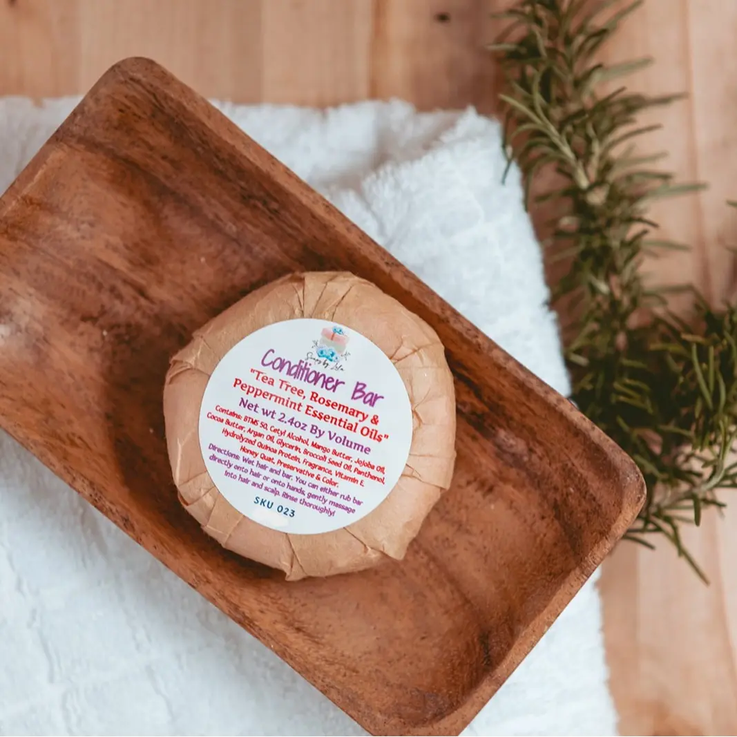 Conditioner Bar  *Eco Friendly* Less Waste *All Hair Types* Repair Haircare Argan Bergamot Fragrance Glycerin Jojoba Curly Haircare Scent Shampoo