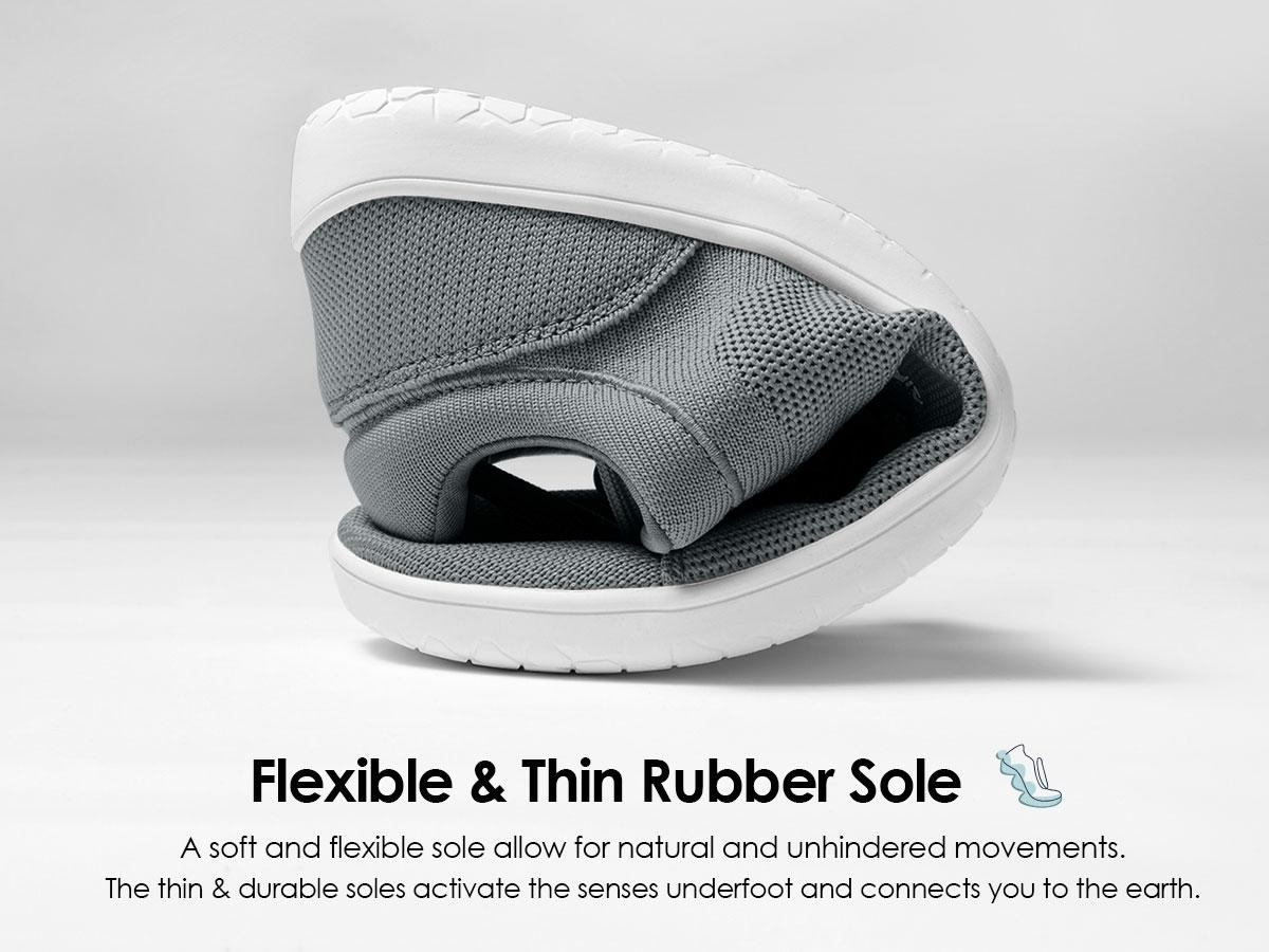 Airhas Mens Barefoot Wide Toe Box Shoes Lightweight Walking Shoes Zero Drop Sneakers for Men Minimalist Casual Shoes