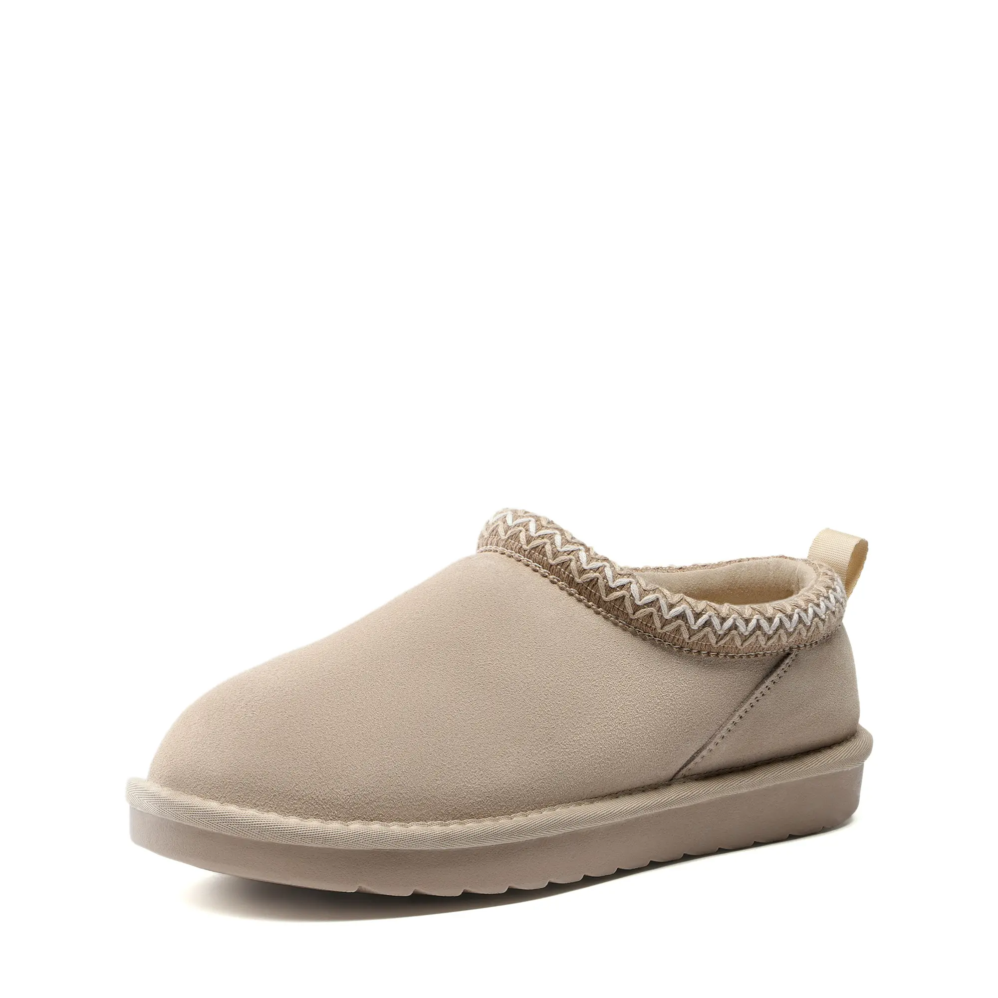 DREAM PAIRS Women's Genuine Suede Classic House Slippers - Indoor-to-Outdoor Ready, Memory Foam, Warm, Comfy Slip-Ons with Embroidered Trim, Gifts for Women,back to school,back to school haul