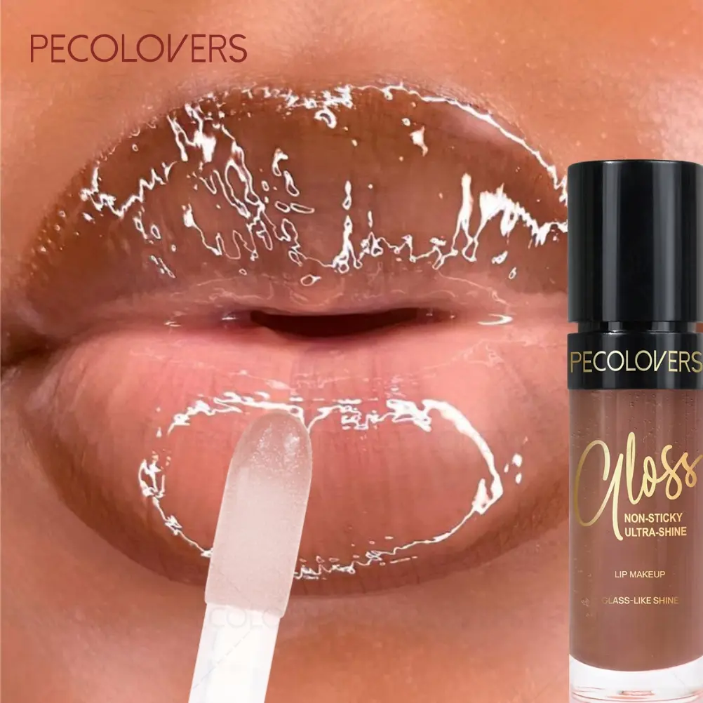 Mirror Lip Gloss with Glossy Effect, Moisturizing Shine & Hydrating Vibrant Color, Mirror Lip Glaze for Daily Looks, Moisturizing Lipgloss